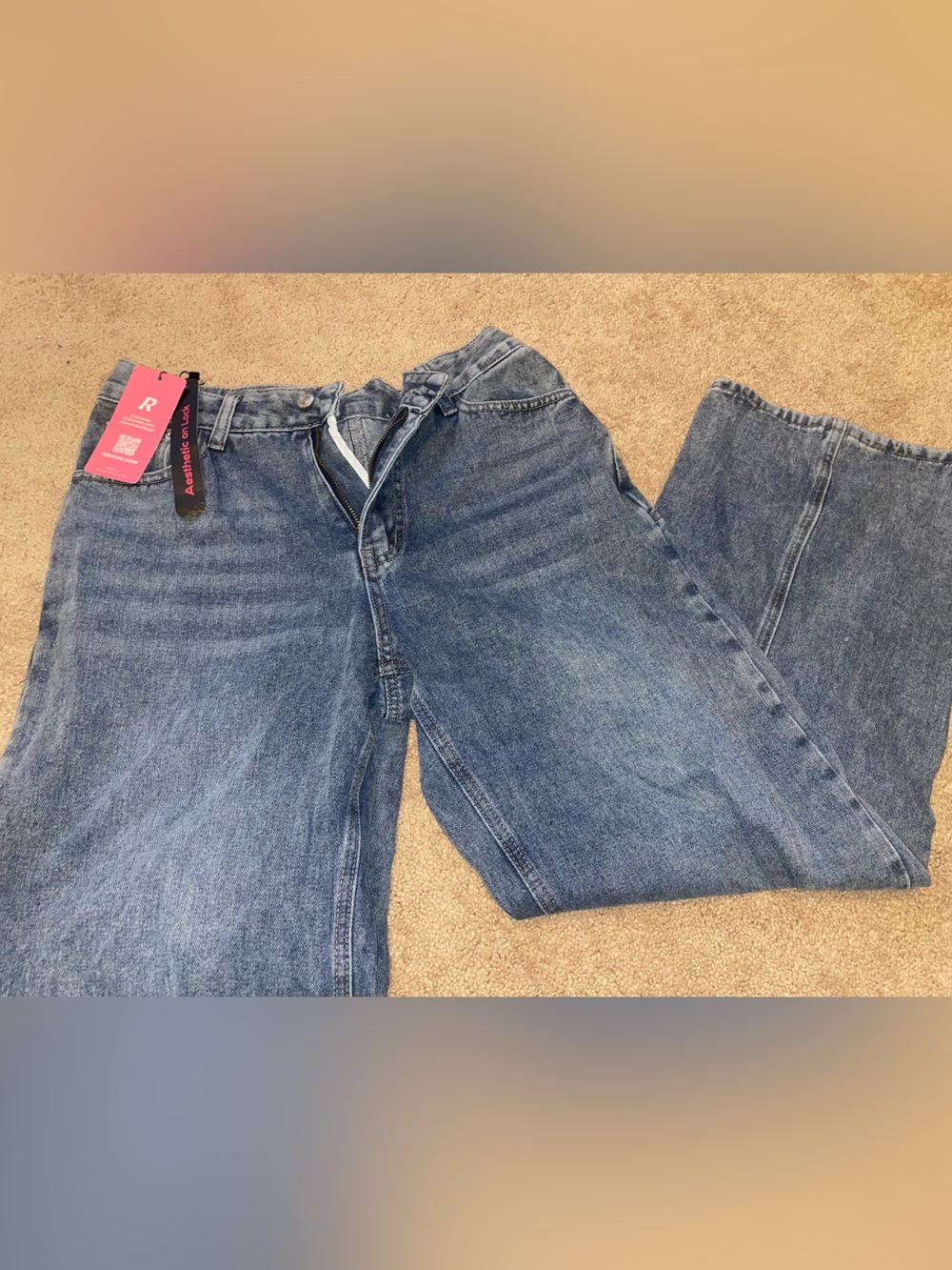 Romwe star jeans y2k like